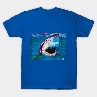 Surfside Shark Watercolor T-Shirt